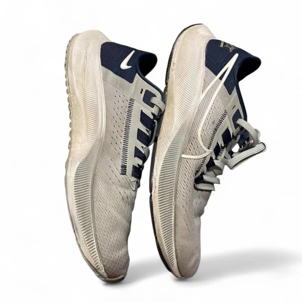 Nike Air Zoom Pegasus 38 NFL‎ Dallas Cowboys Wolf Grey Navy DJ0822-001